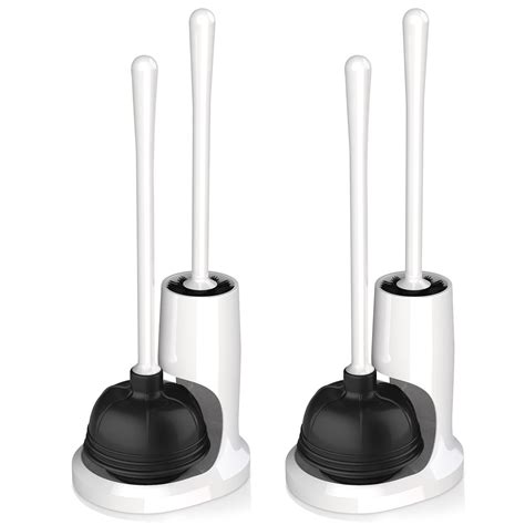 toilet brush plunger holder|toilet plunger holder only.